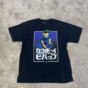 Cowboy Bebop Spike Black T-Shirt